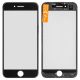 Стекло дисплея + Рамка + Oca iPhone 7 Black