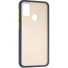 Gelius Bumper Mat Case for Samsung M307 (M30s)/M215 (M21) Blue