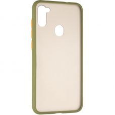 Gelius Bumper Mat Case for Samsung A115 (A11) Green
