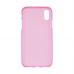 Original Silicon Case iPhone X Pink