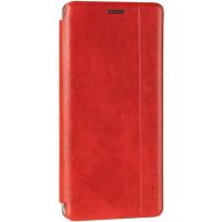 Book Cover Leather Gelius for Samsung A207 (A20s) Red