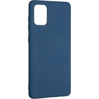Full Soft Case for Samsung A715 (A71) Dark Blue