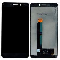 Дисплей для Nokia 6.1 Dual Sim TA-1043/TA-1050 + TouchScreen Black (OEM)