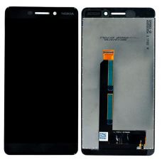 Дисплей для Nokia 6.1 Dual Sim TA-1043/TA-1050 + touchscreen Black (OEM)