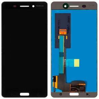 Дисплей для Nokia 6 Dual Sim TA-1021/TA-1033 + TouchScreen Black (OEM)
