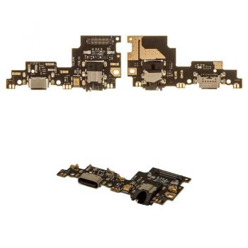 Нижня плата для Xiaomi Mi A1/Mi5x з роз'ємом зарядки