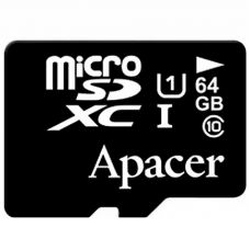Карта памяти microSDXC 64Gb Apacer (UHS-1)