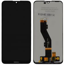 Дисплей для Nokia 3.2 Dual Sim TA-1156/TA-1164 + touchscreen Black (OEM)