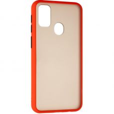 Gelius Bumper Mat Case для Samsung M307 (M30s)/M215 (M21) Red