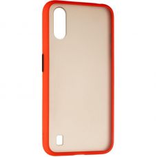 Gelius Bumper Mat Case for Samsung A015 (A01) Red
