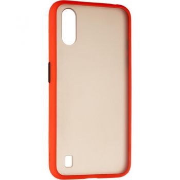 Gelius Bumper Mat Case for Samsung A015 (A01) Red