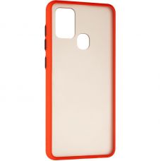 Gelius Bumper Mat Case для Samsung A217 (A21s) Red