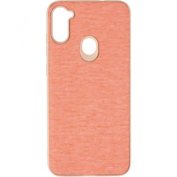 Gelius Canvas Case for Samsung A115 (A11) Pink