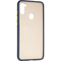 Gelius Bumper Mat Case for Samsung A115 (A11) Blue