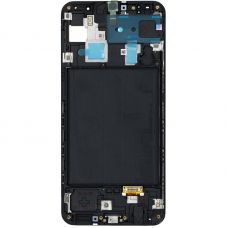 Дисплей для Samsung A305/A30-2019 c рамкой + touchscreen Black (Оригинал Китай)