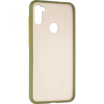 Gelius Bumper Mat Case for Samsung A115 (A11) Green