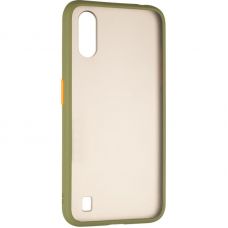 Gelius Bumper Mat Case for Samsung A015 (A01) Green