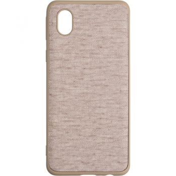 Gelius Canvas Case for Samsung A013 (A01 Core) Beige