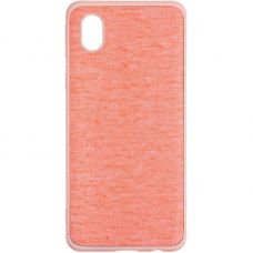 Gelius Canvas Case for Samsung A013 (A01 Core) Pink
