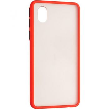 Gelius Bumper Mat Case for Samsung A013 (A01 Core) Red