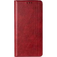 Book Cover Leather Gelius New for Samsung M315 (M31) Red