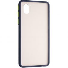 Gelius Bumper Mat Case for Samsung A013 (A01 Core) Blue