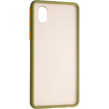 Gelius Bumper Mat Case for Samsung A013 (A01 Core) Green
