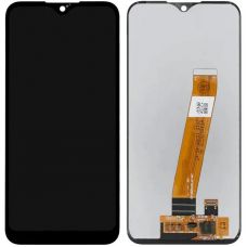 Дисплей для Samsung A015/A01-2020 + touchscreen Black (OEM) Широкий