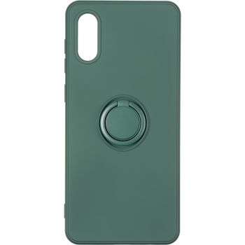 Gelius Ring Holder Case for Samsung A022 (A02) Dark Green