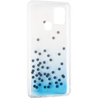 Crystal Shine Case for Samsung A217 (A21s) Blue