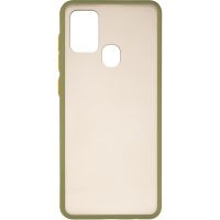 Gelius Bumper Mat Case для Samsung A217 (A21s) Green