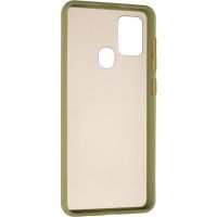 Gelius Bumper Mat Case для Samsung A217 (A21s) Green