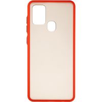 Gelius Bumper Mat Case для Samsung A217 (A21s) Red