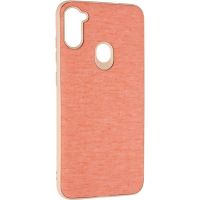 Gelius Canvas Case for Samsung A115 (A11) Pink