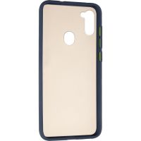 Gelius Bumper Mat Case for Samsung A115 (A11) Blue