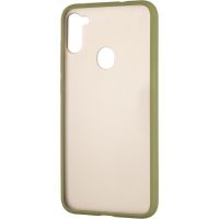 Gelius Bumper Mat Case for Samsung A115 (A11) Green