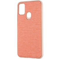 Gelius Canvas Case for Samsung M307 (M30s)/M215 (M21) Pink
