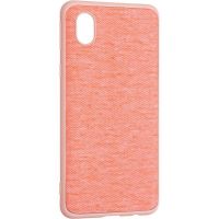 Gelius Canvas Case for Samsung A013 (A01 Core) Pink