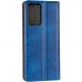 Book Cover Leather Gelius New for Samsung A725 (A72) Blue