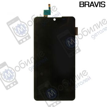 Дисплей із сенсорним склом Bravis Trend Black