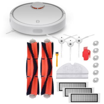 Чищення робота пилососа з перескладанням, заміна вентилятора, щіток та фільтрів "помилка №5, 6, 9,10, 18"