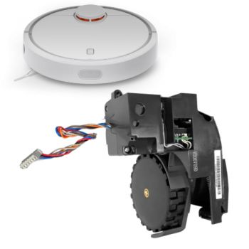 Заміна приводів коліс та щіток робота пилососу "помилка №3, 7, 17"