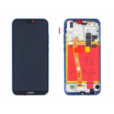 Дисплей (модуль экран+тачскрин) Huawei P20 Lite Blue  - оригинал