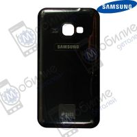 Крышка задняя Samsung J1 2016 Black, GH98-39015C, совм.: J120