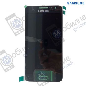 Дисплей Samsung A3 2015 SM-A300 арт. GH97-16747B екран оригінал Super AMOLED Black