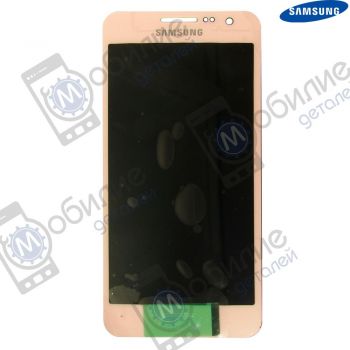 Дисплей Samsung A3 2015 SM-A300* арт. GH97-16747E экран оригинал Super AMOLED Pink