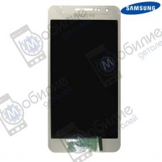 Дисплей Samsung A3 2015 SM-A300 арт. GH97-16747C екран оригінал Super AMOLED Silver