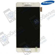 Дисплей Samsung A3 2016 SM-A310 арт. GH97-18249A екран оригінал Super AMOLED White