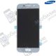 Дисплей Samsung A3 2017 SM-A320 арт. GH97-19732C екран оригінал Super AMOLED Blue