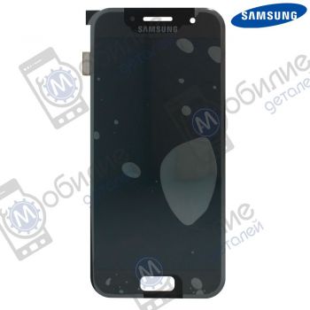Дисплей Samsung A3 2017 SM-A320* арт. GH97-19732A экран оригинал Super AMOLED Black